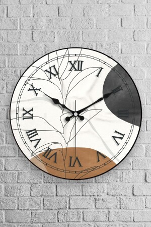 Muyika Arte Oval Real Glass 36cm Wall Clock Pds-36 MYK1384 - Muyika Design