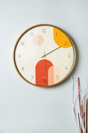 Muyika Pino Bohemian Real Glass 42 cm Silent Mechanism Wall Clock Pds-42 - Muyika Design