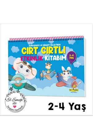 My 2-4 Year Old Velcro Activity Book That Improves Speech and Attention - Yükselen Zeka