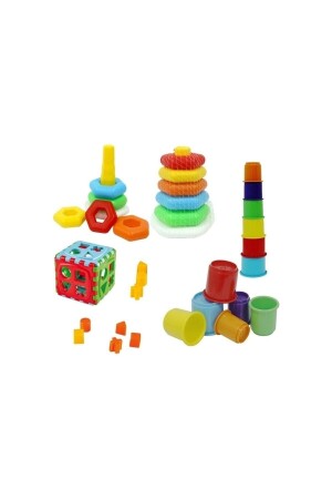 My Baby's First Toys Set of 3 Educational Toys - Kiki