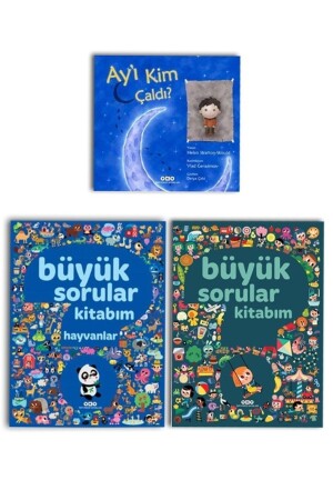 My Book of Big Questions, My Book of Big Questions, Animals and Who Stole the Moon? - Yapı Kredi Yayınları