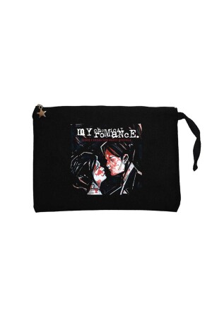My Chemical Romance Three Cheers for Sweet Revenge Siyah Clutch Astarlı Cüzdan - El Çantası - Z Zepplin