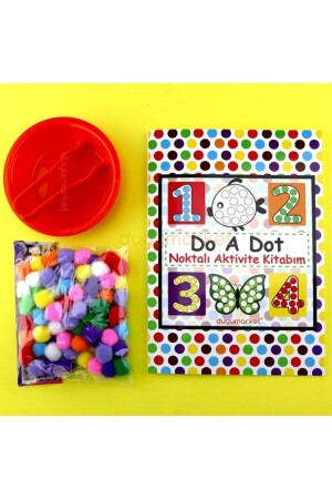 My Do A Dot Activity Book - Pom Pom And Tongs Bowl DM15672 - DuyuMarket
