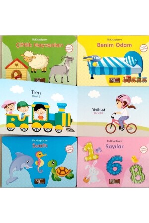 My First Books My Baby's First Books Turkish English Set 6 Books MY FIRST BOOKS SET - Kids Babies