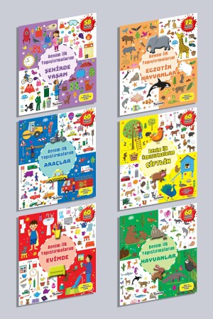 My First Pastings Set 6 Books 2741000001595 - TELESKOP