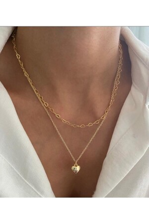 My Heart Gold Double Combination Necklace - Magicstone