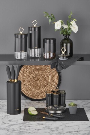 My Kitchen Combination Bitter Niş-gold Kitchen Set N3331 - Neva