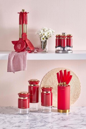 My Kitchen Combination Pitaya Red Kitchen Set N3227 - Neva
