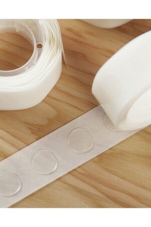 My Party Set^^ Double Sided Adhesive 100 Pieces Balloon Tape - Balloon Sticking Tape 100 Pieces - Gold Center