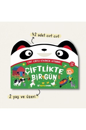 My Velcro Activity Book – A Day on the Farm (Ages 2+) CIRTCIRTLI-CIFTLIKTEBIRGUN-54142 - Bi Kutu Oyun