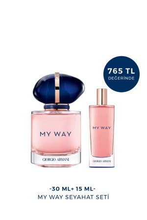 My Way Edp 30 ml & Travel Size Perfume Set 7829999999086 - Giorgio Armani