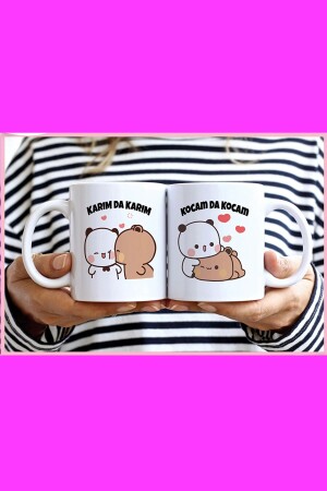 My Wife's My Wife My Husband's My Husband Written Double Cup Mug Cup Mug - Tosia Store