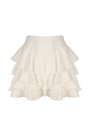 Mykonos White Skirt - Mov Giyim