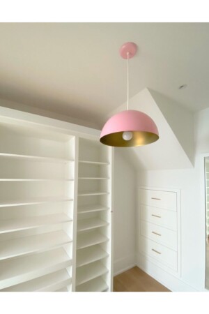 Mylights Modern Sports Kids Room Teen Room Bedroom Pink Metal Pendant Lamp Chandelier 30 Cm MYL002452 - demet habek mylights