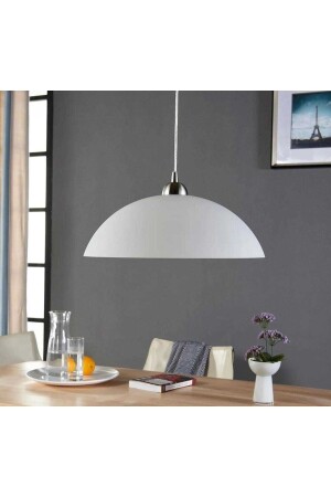 Mylights Modern Sports Opal Glass 30cm Inox Hanging Stainless Chrome Glass Pendant Lamp Chandelier MYL003226 - demet habek mylights