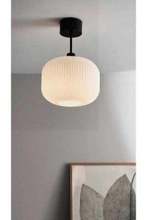 MYLIGHTS RUSTIC OPAL PLOFONYER CEILING CHANDELIER 20CM SPORTS SINGLE CHANDELIER MODERN SPORTS - Demet Habek Mylights