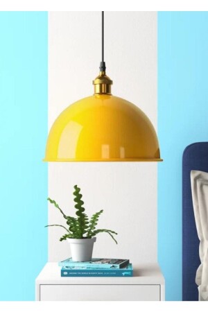 Mylights Yellow Modern Sports Metal Pendant Lamp Chandelier Kitchen Chandelier MYL003123 - demet habek mylights