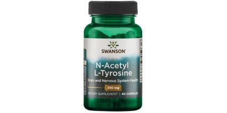 N-Asetil L-Tirozin, 350 mg - 60 kapsül - Swanson