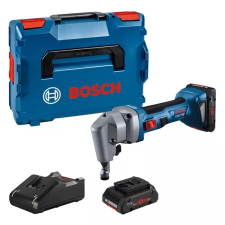 Nadel-Blechschere BOSCH GNA 18V-16 E 2x4,0Ah ProC - Bosch