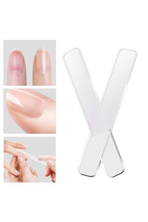 Nail Filing Tool Glass Material Polishing Manicure & Pedicure - Newon