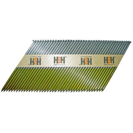 Nails TUONTI 50x2.9mm, ribbed 34°, 2500pcs. - Tuonti