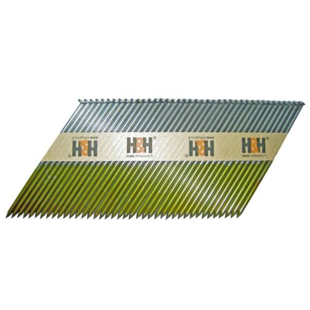 Nails TUONTI 75x2.9mm, ribbed 34°, 2500pcs. - Tuonti