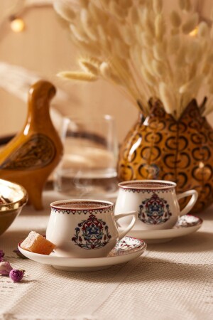 Nakkaş Set of 6 Coffee Cups 100 ml 153. 03. 07. 1749 - Karaca