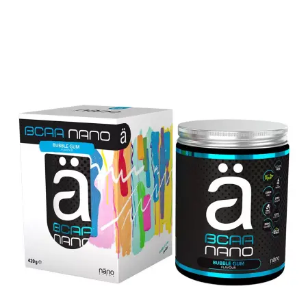 Nanosupps Amino Acid BCAA Nano (420 g, Bubblegum) - Nanosupps