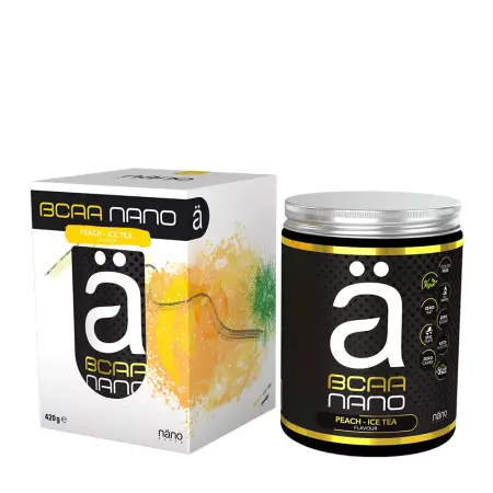 Nanosupps Amino Acid BCAA Nano (420 g, Peach Ice-Tea) - Nanosupps