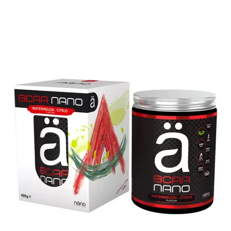 Nanosupps Amino Acid BCAA Nano (420 g, Watermelon Citrus) - Nanosupps