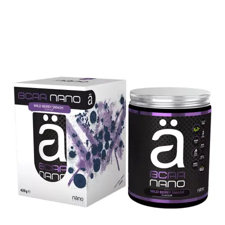 Nanosupps Amino Acid BCAA Nano (420 g, Wild Berry Smash) - Nanosupps