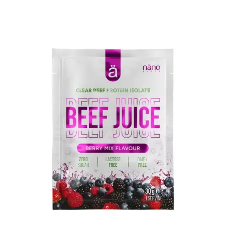 Nanosupps Beef Juice (30 g, Berry Mix) - Nanosupps