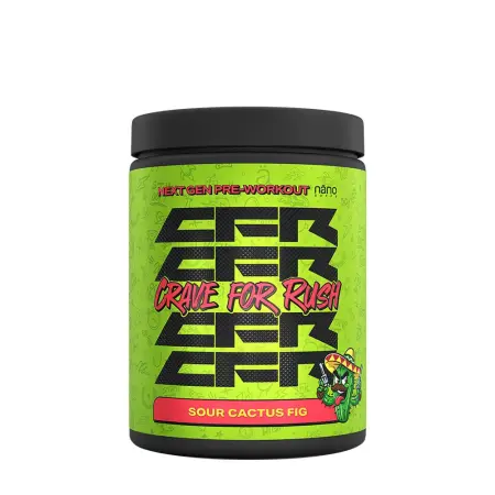 Nanosupps Crave For Rush Preworkout (400 g, Cactus Fige) - Nanosupps
