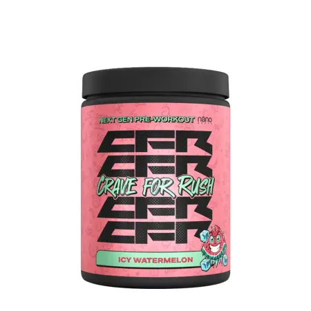 Nanosupps Crave For Rush Preworkout (400 g, Icy Watermelon) - Nanosupps