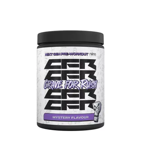 Nanosupps Crave For Rush Preworkout (400 g, Mystery Flavour) - Nanosupps