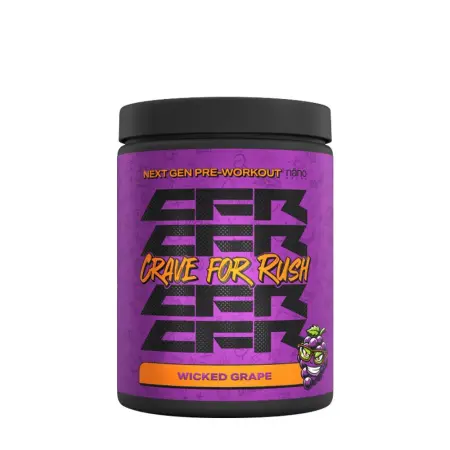 Nanosupps Crave For Rush Preworkout (400 g, Wicked Grape) - Nanosupps