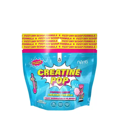 Nanosupps Creatine Pop (200 g, Fizzy bubble gum) - Nanosupps