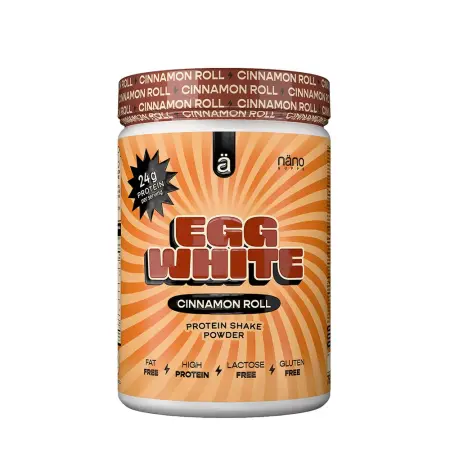 Nanosupps Egg White Protein (750 g, Cinnamon Roll) - Nanosupps