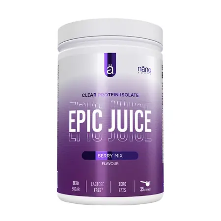 Nanosupps Epic Juice - Whey Protein Isolate (875 g, Berry) - Nanosupps
