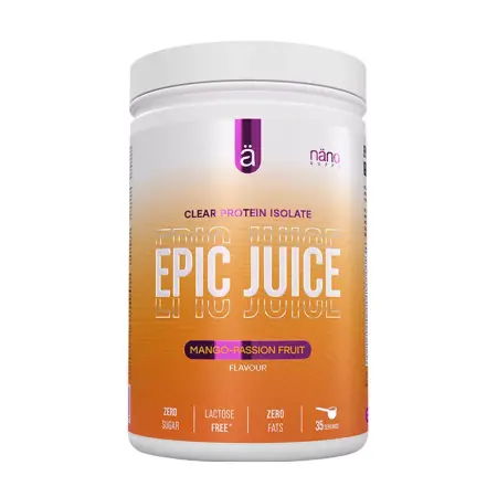 Nanosupps Epic Juice - Whey Protein Isolate (875 g, Mango Passion Fruit) - Nanosupps