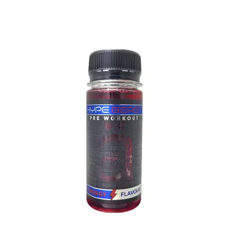 Nanosupps Hype Beast Pre-workout Shot (60 ml, Blue Raspberry) - Nanosupps