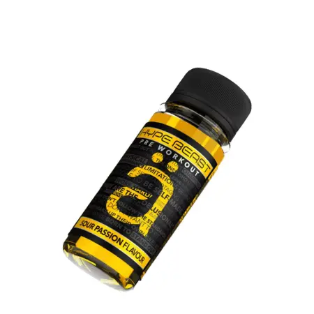 Nanosupps Hype Beast Pre-workout Shot (60 ml, Sour Passion) - Nanosupps