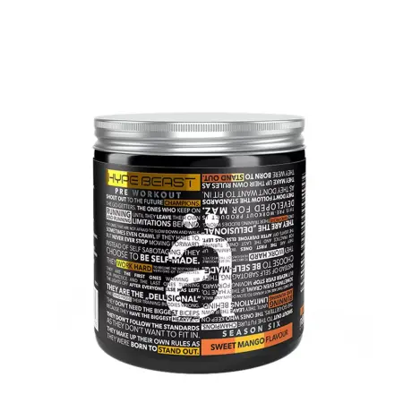 Nanosupps Hype Beast Preworkout Booster (320 g, Sweet Mango) - Nanosupps