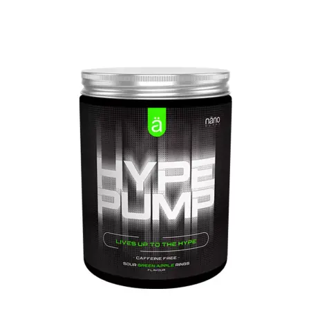 Nanosupps Hype Pump Preworkout Booster (420 g, Sour Green Apple Rings) - Nanosupps