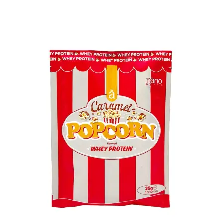 Nanosupps Whey Protein (35 g, Caramel Popcorn) - Nanosupps