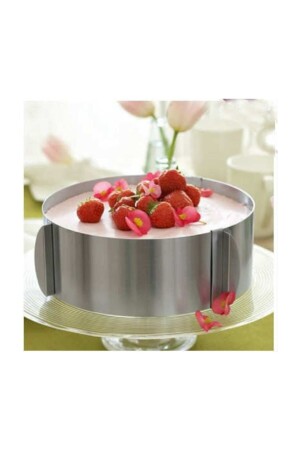 Narkalıp Adjustable Round Cake Mold 16x30 Cm Depth 9cm NARK040 - Nar kalıp