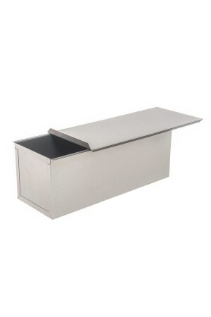 Narkalıp Baton Toast & Bread Mold with Lid (11X11X30 CM) Stainless Steel - Nar Kalıp