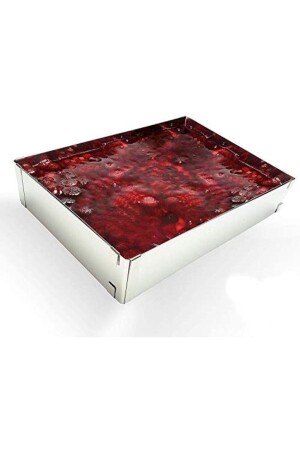 Narkalıp Rectangular Adjustable Cake Mold Model 20-40 Cm Depth 6 Cm 1 - Nar kalıp