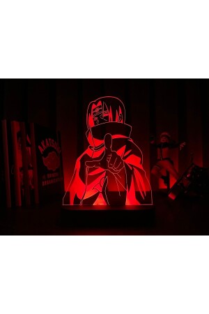 مصباح الطاولة من طراز MNZ-Naruto، مصباح الليل من طراز Itachi Uchiha، مصباح Uchiha PTR-308 - PETRADESIGN