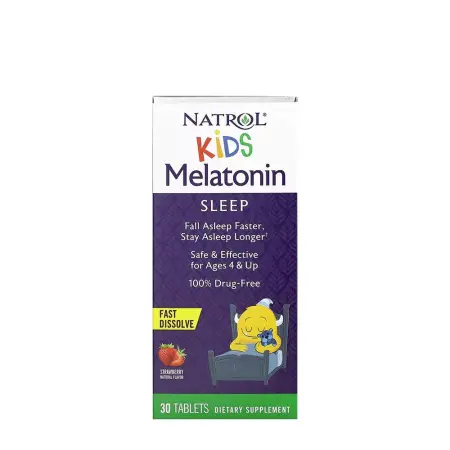 Natrol Kids Melatonin (30 Tablets, Strawberry) - Natrol